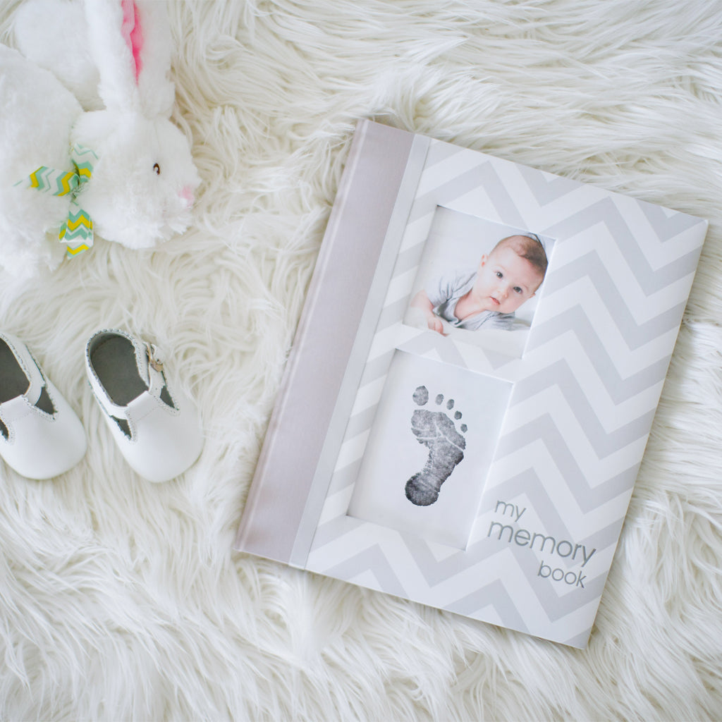 chevron baby book