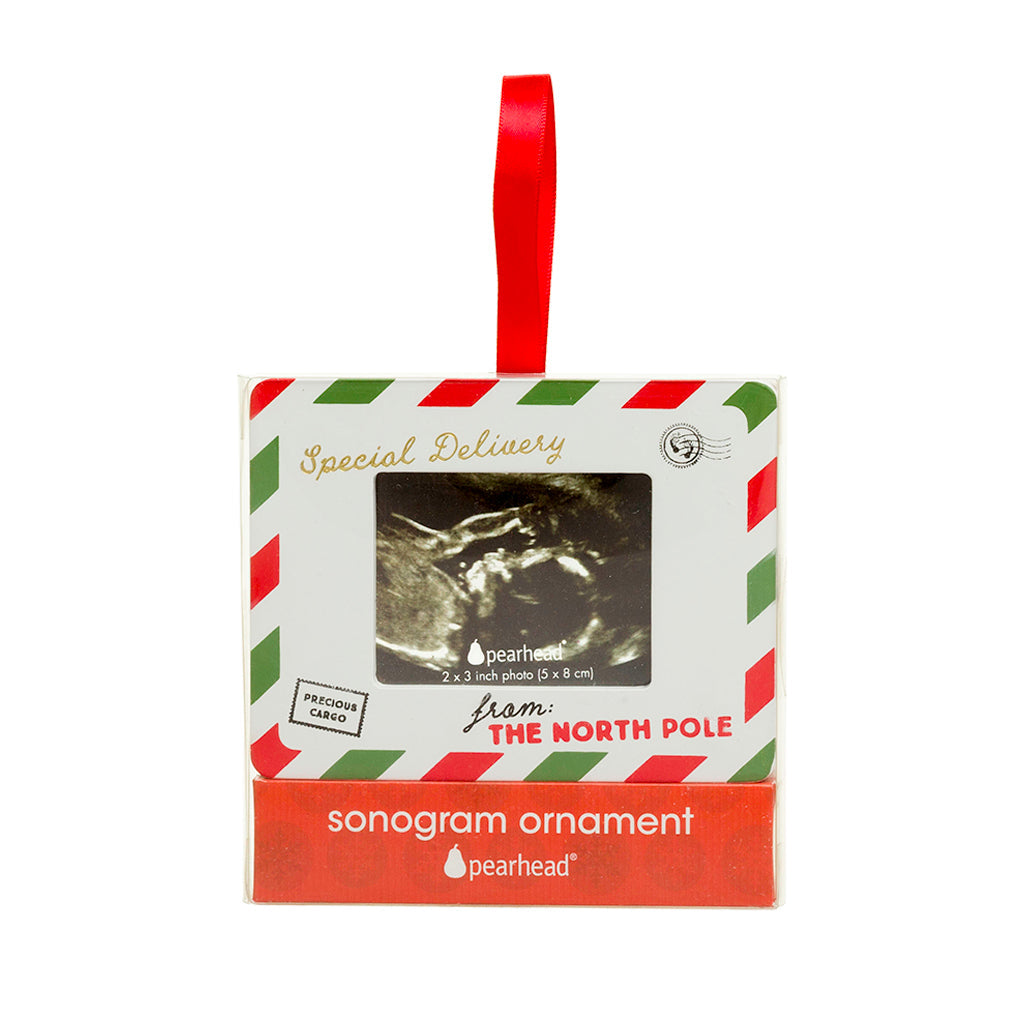 special delivery sonogram ornament