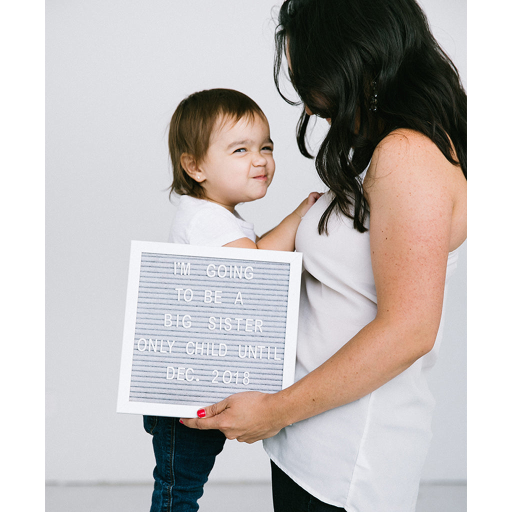 pearhead's letterboard set #color_gray