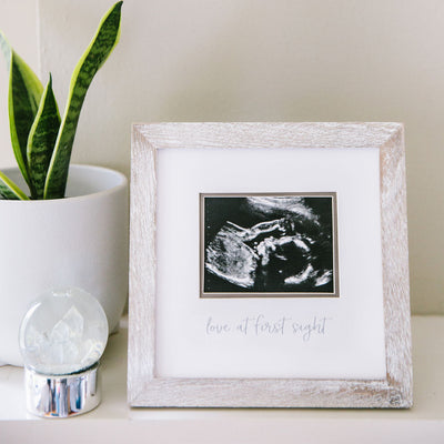 Pearhead's Rustic Sonogram Frame