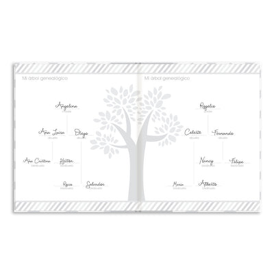 chevron baby book - spanish