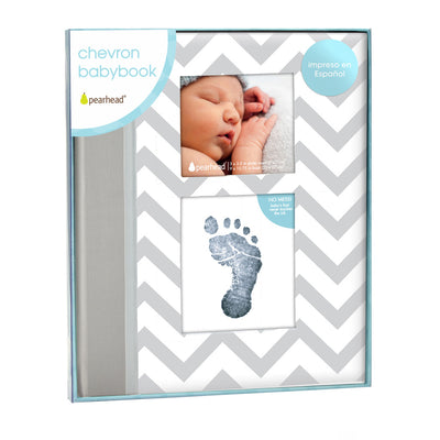 chevron baby book - spanish